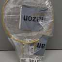 2 Pack Circle Trellis for Climbing Plants Indoor, 15" Gold Small Plant Support Stakes, Flower Houseplant Hoya Support for Potted Plants & Garden Stem Vines