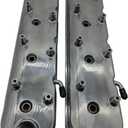 1 SET SHLPDFM Engine Valve Covers Cast Aluminium Polished Tall Chevy Valve Covers with Coil Mounts Fits for LS LS1 LS2 LS3 5.3 6.0 6.2 Engine