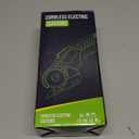 Cordless Electric Scissors: 4V Rechargeable Rotary Cardboard Cutter, 3000mAh Battery, with LED Light & Safety Lock, 2 Blades, Electric Box Cutter for Fabric Carpet Carton Plastic Leather Cloth