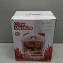 cossy Claw Machine for Kids, Large Rabbit Toy Claw Machine, Mini Arcade Claw Machines with Sound Lights, 360 Crystal Joystick, Fidget Toys and Surprise Eggs, Birthday Gifts for Girls Boys (Red)