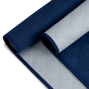 Hide Stains Washable Waterproof Pads (1 Pack) for Incontinence, Bed Wetting, Underpads, and Pet Protection - Navy Blue, Ideal for Elderly, Adults, Kids and Pets