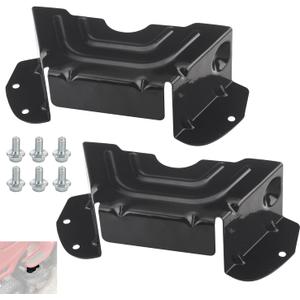 783-06424A-0637 Deck Belt Cover Black Compatible with MTD/Craftsman/Troy-Bilt/Husky Lawn Mower 42" 46" Deck Replaces 783-06424A Mower Desk Parts 13AD775S059 13WX78TS090 24728902 247288842 (2 Pack)