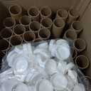 BOX USA Cardboard Tubes with Caps, 30"L x 2"W x 2"H, Pack of 50 | Poster Tube for Mailing and Storage of Blueprints, Artwork, Crafts, Long Art Holder, 30 inches