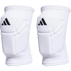 adidas Unisex-Adult Elite Knee Pad (Small, White/Black)