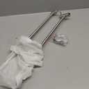 TocTen Double Bath Towel Bar - Thicken SUS304 Stainless Steel Towel Rack for Bathroom, Bathroom Accessories Double Towel Rod Heavy Duty Wall Mounted Towel Holder (Brushed,24IN)