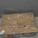 INSETLAN 1 Liter Ribbed Glass Carafe with Lid, Set of 4- Juice Carafe for Mimosa Bar, Brunch,Parties, Beverage Serveware,Cold Brew Coffee, Milk, Iced Tea, Lemonade -Includes 4 Wooden Chalkboards