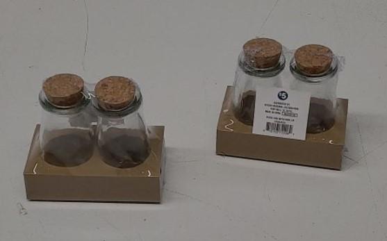 Glass Jars 4 Pcs