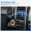 Upgraded Magnetic Charging Phone Holder Compatible with Ford F150 Coin Tray(2021-2025), Rectangular Coin Holder Adapter for Custom Phone Mount, Compatible with Any Smartphone (Charging model)