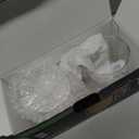 CNGLASS Glass Coffee Mugs 12oz,Double Wall Insulated Mug Set with Handle,Clear Glass Espresso Mugs for Latte,Cappuccino,Tea Bag,Hot and Cold Beverages,Set of 2