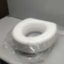 770-610 4 Inch Portable Raised Toilet Seat Riser, Elevated Toilet Seat for Seniors