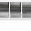 Fancat 30"W x 8"H Return Air Grille [Duct Opening Size], Steel HVAC Return Air Vent Cover for Wall & Ceiling, White Powder-Coated Rust-Resistant AC Cold Air Return, Outer Dimensions 31.75"W x 9.75"H