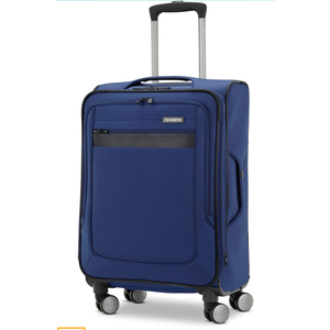 Samsonite Ascella 3.0 Softside Expandable Luggage with Spinner Wheels, CO EXP Spinner, Sapphire Blue