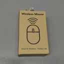 HOTLIFE LED Wireless Mouse, Slim Rechargeable Silent Portable USB Optical 2.4G Wireless Bluetooth Two Mode Computer Mice with USB Receiver and Type C Adapter (Green)