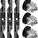 Mower Deck Rebuild Kit for 50'' Deck, Compatible with C ub Cadet LT-1050 LTX-1050 SLT-1550 SLTX-1050 Troy-Bilt GT-50 TB2450 XP-50 RZT-50 Mustang C Raftsman ZTL7000, Replace 918-04125 942-04053