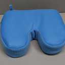 Hot Tub Booster Seat, 4D Air Mesh Weighted Hot Tub Pillow with Powerful Non-Slip Suction Cups, Ergonomic Booster Cushion, Quick Dry Spa Pillow Hot Tub Accessories for Adults Indoor Outdoor (Blue)