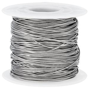 Beebeecraft 60M Tiger Tail Wire 304 Stainless Steel Beading Wire Jewellery Wire for Jewellery Bracelet Making (0.7mm)