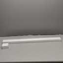 BlindsAvenue Cellular Honeycomb Cordless Polyester Shade, 9/16" Single Cell, Light Filtering, White, Size: 35" W x 48" H (Cotton)