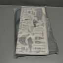 Frienda BBQ Meat Resting Bag with 50 Sheets Butcher Paper, 21" Insulated BBQ Blanket for Brisket & Pork Shoulder, Leakproof Thermal Cooler Bag, Smoker Accessories Grilling Gifts for Men Dad(Gray)