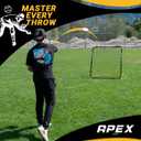 Apex Sports 4x4.5 Ft Baseball Rebounder, Multi-Sport Trainer for Soccer and Volleyball, Adjustable Angles, Easy Storage, Durable Construction, Enhances Agility, Precision, Reflexes, Solo Practice