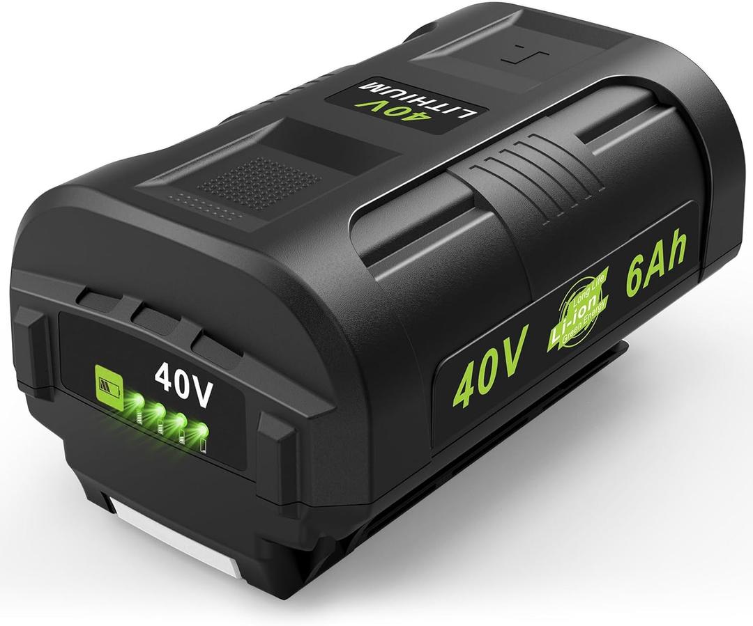 Fancy Buying New Upgraded 6000Ah 40V Battery Replacement for Ryobi OP4015 OP40201 OP4026 OP40261 OP4030 OP40301 OP4040 OP40401 OP4050 OP40601 OP4026A OP4050A OP4060A Cordless Power Tools Battery