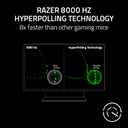 Razer DeathAdder V3 Wired Gaming Mouse: 59g Ultra Lightweight - Pro 30K Optical Sensor - Fast Optical Switches Gen-3-8K Hz HyperPolling, Black 