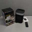 Small Portable Space Heater for Indoor Use - VOCRS 1500W PTC Electric Heater with Thermostat, Remote Control, 12H Timer, Eco and Fan Mode, Rapid and Safe Heating for Bedroom, Office