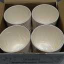 120-pack 9oz Leak-proof white Paper Cups - Disposable paper cups for hot drinks, cold drinks, coffee cups, tea, and other beverages - Holiday Party DIY Office Drinking Cup Supplies (white)