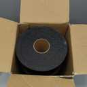 YU LI 3DH Peel and Stick PVC Slat Wall Panel 236"x15.75" Self-Adhesive Thick Faux Black Wood Grain Wallpaper Panel 3D Soundproof Wall Panels for Walls & Ceilings