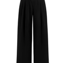 PRETTYGARDEN Women's Wide Leg Dressy Pants High Waisted Fashion Business Casual Work Office Trousers Palazzo Pant, Size 18