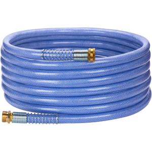 DAVCO RV Drinking Water Hose 3 FT x 5/8" ID, Kink-Free & Lightweight with Strain Relief Ends, 3/4" GHT Solid Brass Fittings, Lead & BPA Free for Travel Trailer, Camper, Marine, Garden & Car