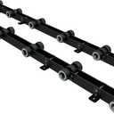 Heavy Duty Boat Trailer Roller,Steel Bottom Support,Withstand 2000 LBS Boat Storage Trailer,Trailer Roller, Heavy Duty Boat standsfor Dinghy, Sailboat