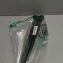 Curtain Rods for Windows 28 to 48 inch, 5/8 inch Black Curtain Rod Set with Brackets, Splicing Adjustable Metal Drapery Rod for Bedroom, Kitchen, Living Room, Matte Black