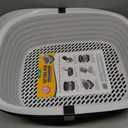 Arm & Hammer Large Sifting Litter Box Scoop Free Cat Litter Tray with Microban, Made in USA