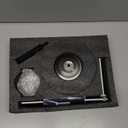 Toilet Paper Holder Stand with Storage  4 Extra Rolls Brushed Nickel Toilet Paper Holder for Bathroom  Sturdy Base, Classic Retro Style, Space-Saving Bathroom Storage Organizer, Sliver