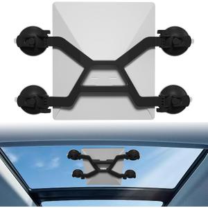 Starlink Mini Roof Mount, Starlink Mini Suction Cup Mount, Starlink Mini Car Mount with Adapter for Sunroof/Front/Rear Window/Roof (Black)