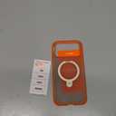 TORRAS Ostand Q3 Air for iPhone 17 Pro Max Case with 360 Magnetic Stand, Fit for MagSafe, Mil-Grade Drop Tested, Camera Control Button, Shockproof Phone Case for iPhone 17 Pro Max 6.9", Horizon Orange