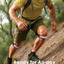 Knee Brace - 2Pack Adjustable Compression Brace with V-shaped Support Strip for Men Women Patella Band for Meniscus Injury Arthritis Pain Joint Support Strap for Workout, Pink