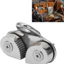Cam Cleat, Stainless Steel Cam Cleat Leading Ring 3 To 15mm Rope Rust Proof 16mm High Load Exquisite Workmanship Flared Entry for Boat