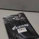 KAYANA 2 Hole Leather Gymnastics Hand Grips - Palm Protection and Wrist Support for Cross Training, Kettlebells, Pull ups, Weightlifting, Chin ups, Workout, & Exercise (Youth Small, Red)