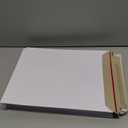 Photo Document Mailers 9.25x11.75 White Cardboard Envelopes 25 Pack Rigid Self Seal Mailing Envelopes, Stay Flat Shipping Envelopes for Documents