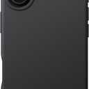 JETech Liquid Silicone Case for iPhone 16 6.1-Inch, Silky Soft Touch Full-Body Protective Phone Case, Anti-Scratch Shockproof Cover with Microfiber Lining (Black)