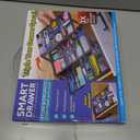 Ontel Smart Drawer Organizer, Multi-Level Jewelry and Cosmetics Storage, Black, 2.65 in