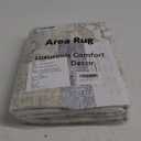 3x5 Washable Area Rugs for Bedroom: Entry Throw Rug Stain Resistant Distressed Boho Rug Non Slip Low Pile Small Carpet for Bedroom Kitchen Entryway Living Room Bedside Office Dorm Entrance (Beige White and Black)