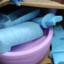 Step2 Rain Showers and Unicorns Water Table, Kids Water and Sand Activity Sensory Playset, Summer Outdoor Toys, 13 Piece Water Toy Accessories, for Toddlers 1.5+ Years Old, Blue & Purple