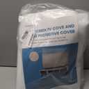 Foam Flat Screen TV Cover and Bubble TV Protective Cover Fits Up to 65''W x 36''H, Flat Screen TV Protection During House Moving,Home Renovation, or Storing (2-Foam and Bubble)