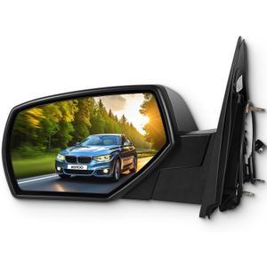 SCITOO Side View Mirror Fit For 2014-2018 For Chevy Silverado 1500 2014-2017 For GMC Sierra 1500 22820378 Power Adjustment Heating Driver Side Mirror