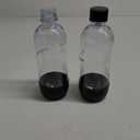SodaStream 1L Classic DWS Carbonating Bottle Black (twinpack), Pack of 2
