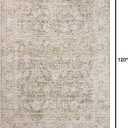 Loloi Amber Lewis Alie Collection ALE-05 Gold/Beige 7'-10'' x 10', .13'' Pile Height, Area Rug