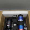 CrestWave RV Water Pump 110V AC 7GPM 70PSI and 1L 125PSI Pre-Pressurized Accumulator Tank, Quiet Water Transfer Pump and Accumulator Tank System for Home Water System, Irrigating & Industrial Settings