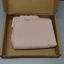 Amazon Basics Lightweight, Breathable Microfiber 4-Piece Bed Sheet Set with 14-Inch Deep Pockets, Full, Blush Pink, Solid